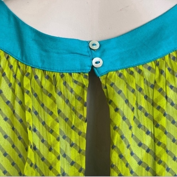 NWOT Soft Surroundings Boho Beach Retro Floral Sleeveless Swing Dress SZ M - Picture 8 of 11